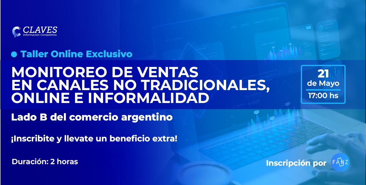 Ventas en Canales NO tradicionales, online e informalidad