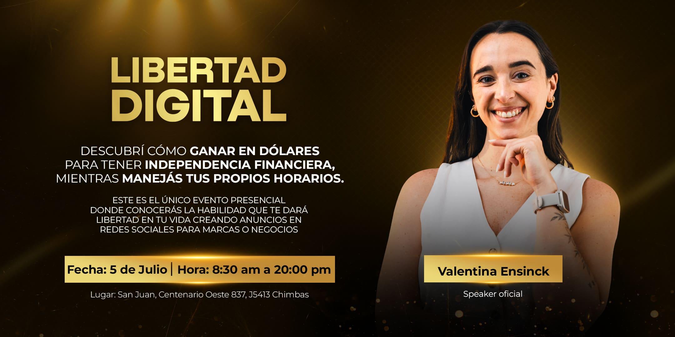 LIBERTAD DIGITAL - ENTRADA VIP