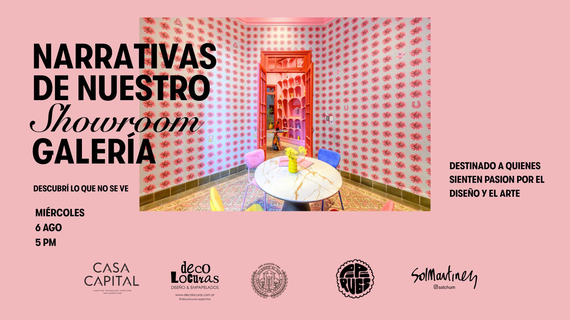 Narrativas de nuestro Showroom Galería